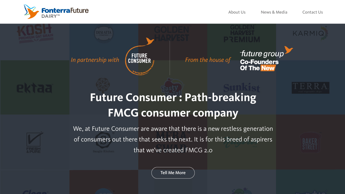 Fonterra Future Dairy Slider