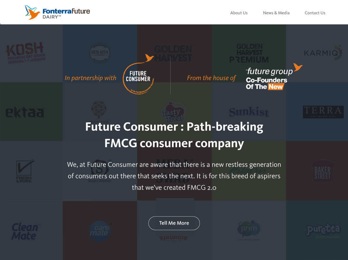 Fonterra Future Dairy Slider